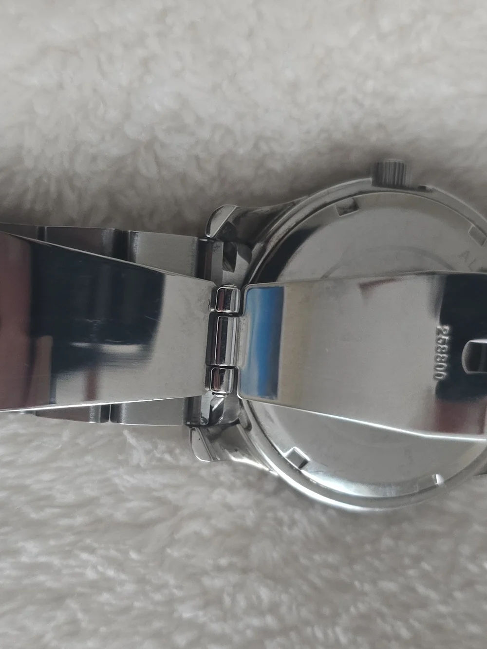 Michael Kors Men's Stainless Steel Silver Watch with Black Dial